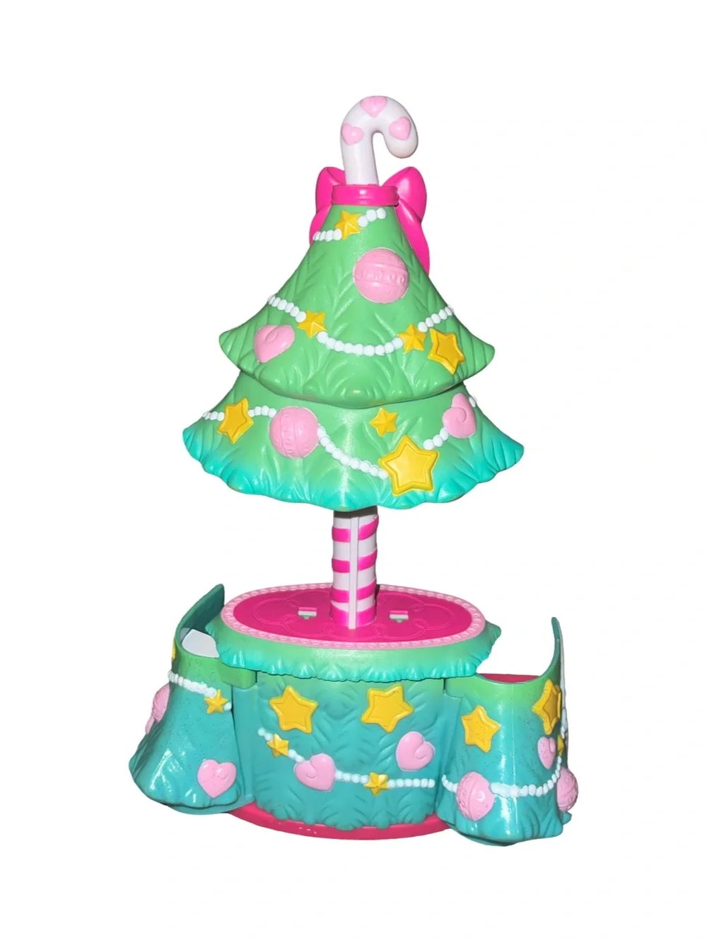 2006 My Little Pony  MLP A Very Minty Christmas Tree Pop-Up Playset 10